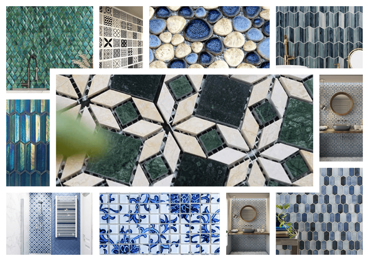 mosaic tiles