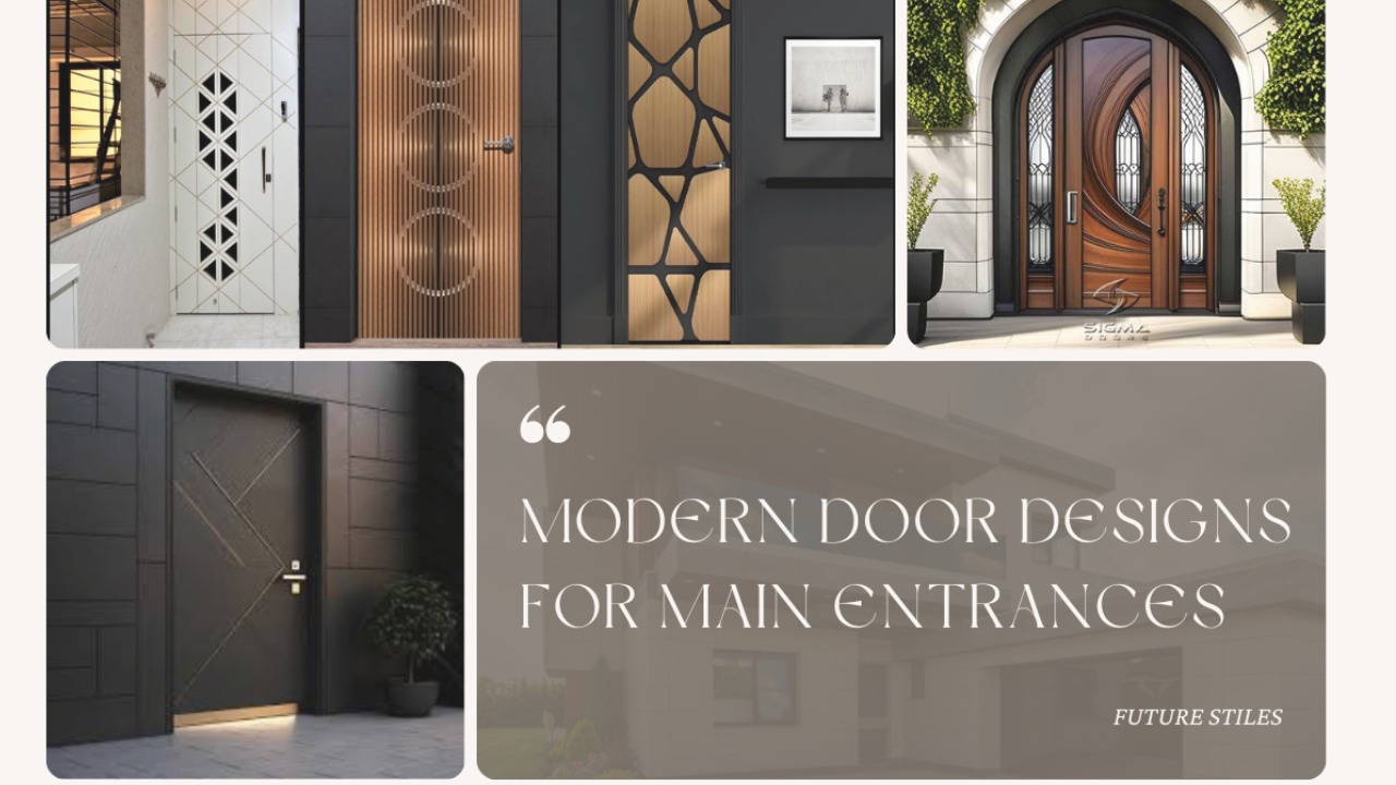 main entrance modern door design