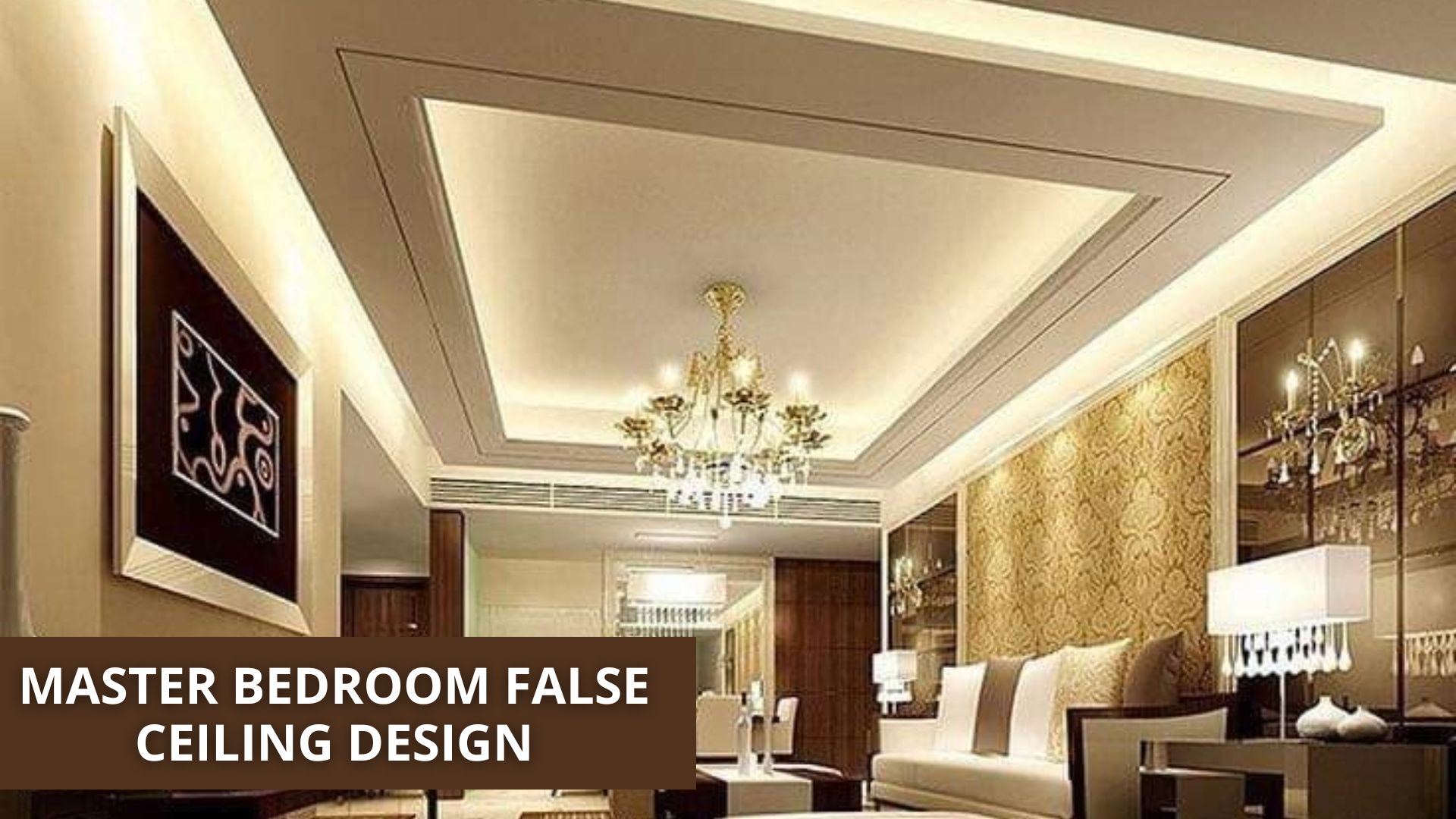 Master Bedroom False Ceiling Design