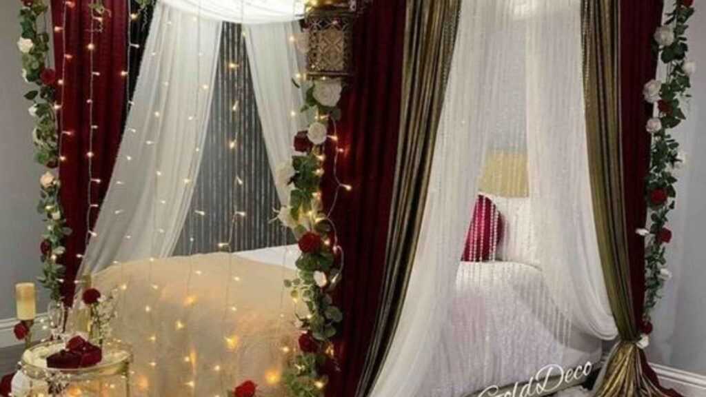 Romantic Wedding Room Decoration