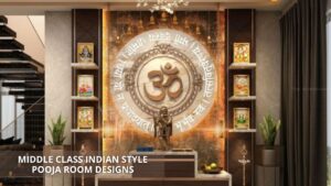 Middle Class Indian Style Pooja Room Designs