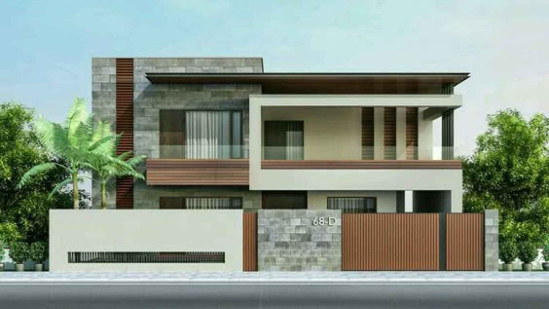 20 Indian Simple House Colour Combination Outside in 2024