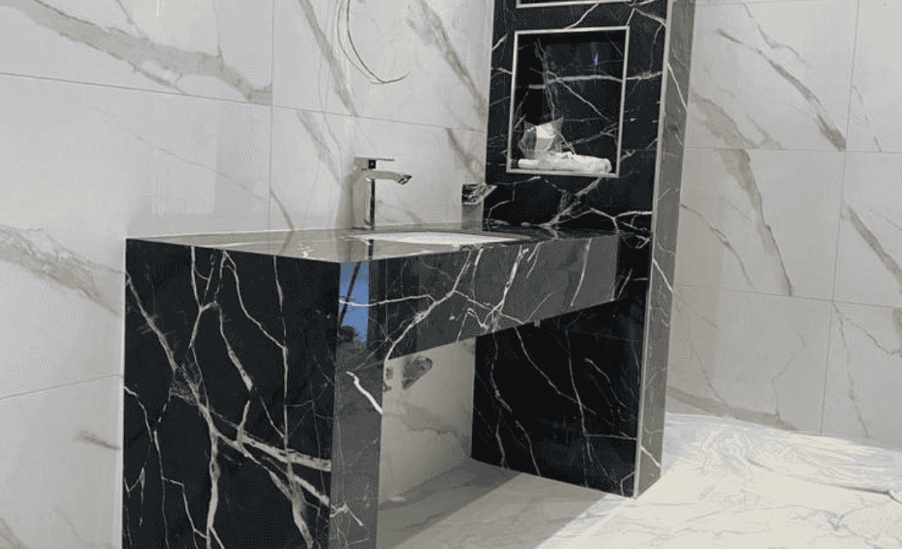 Wash Basin Tiles Design