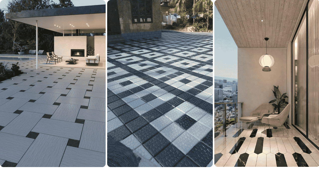 Modern Balcony Tile Designs