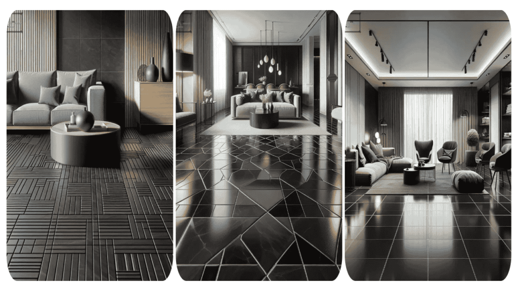 Black Tiles Design: