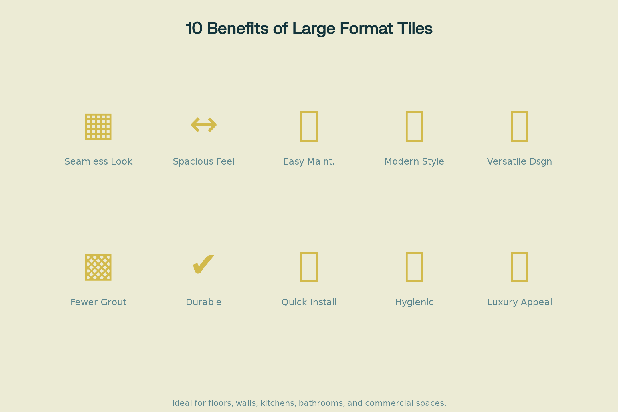 Large Format Tiles