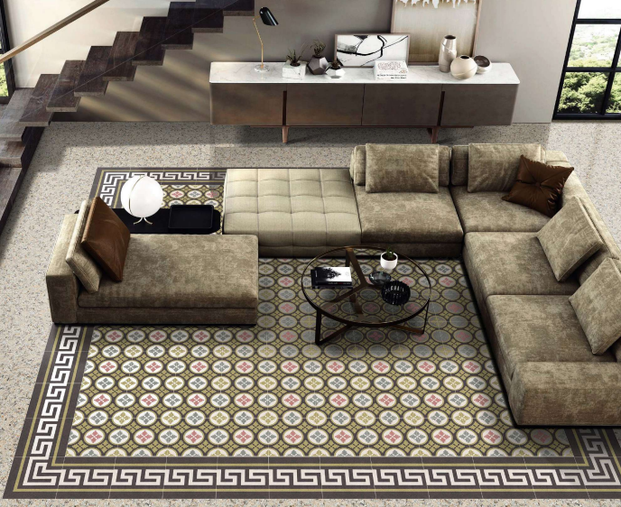 Carpet Moroccan tiles