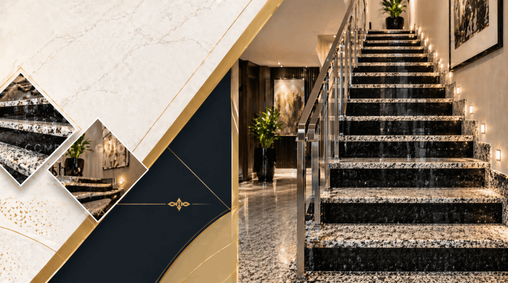 Residential Staircase Granite