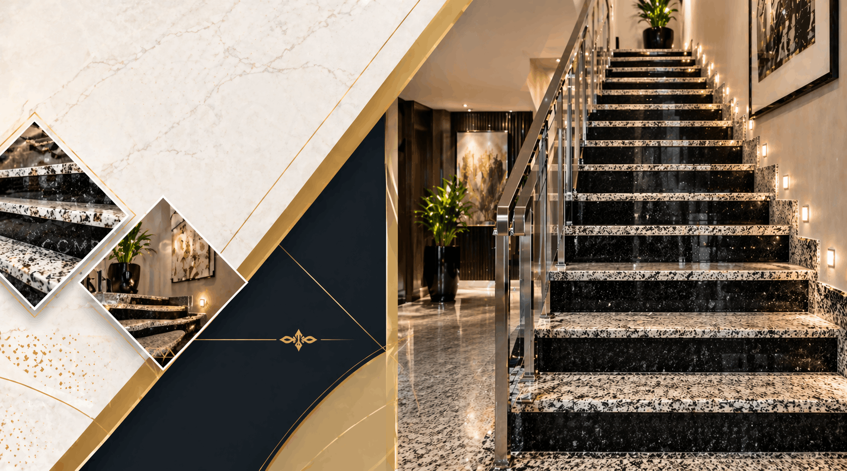 Residential Staircase Granite