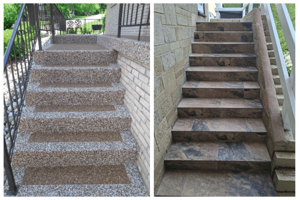 Residential Staircase Granite