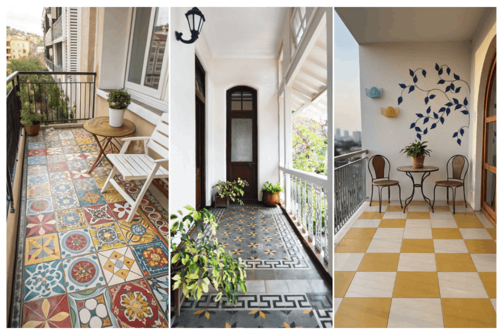 Balcony Tiles Design