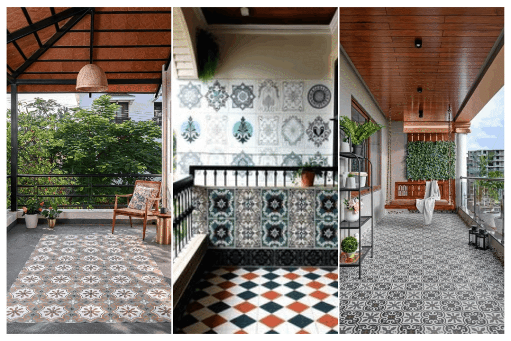 Balcony Tiles Design