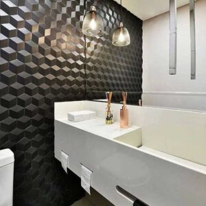3d tiles in bathroom