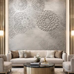 Highlighter Tiles for Living Room