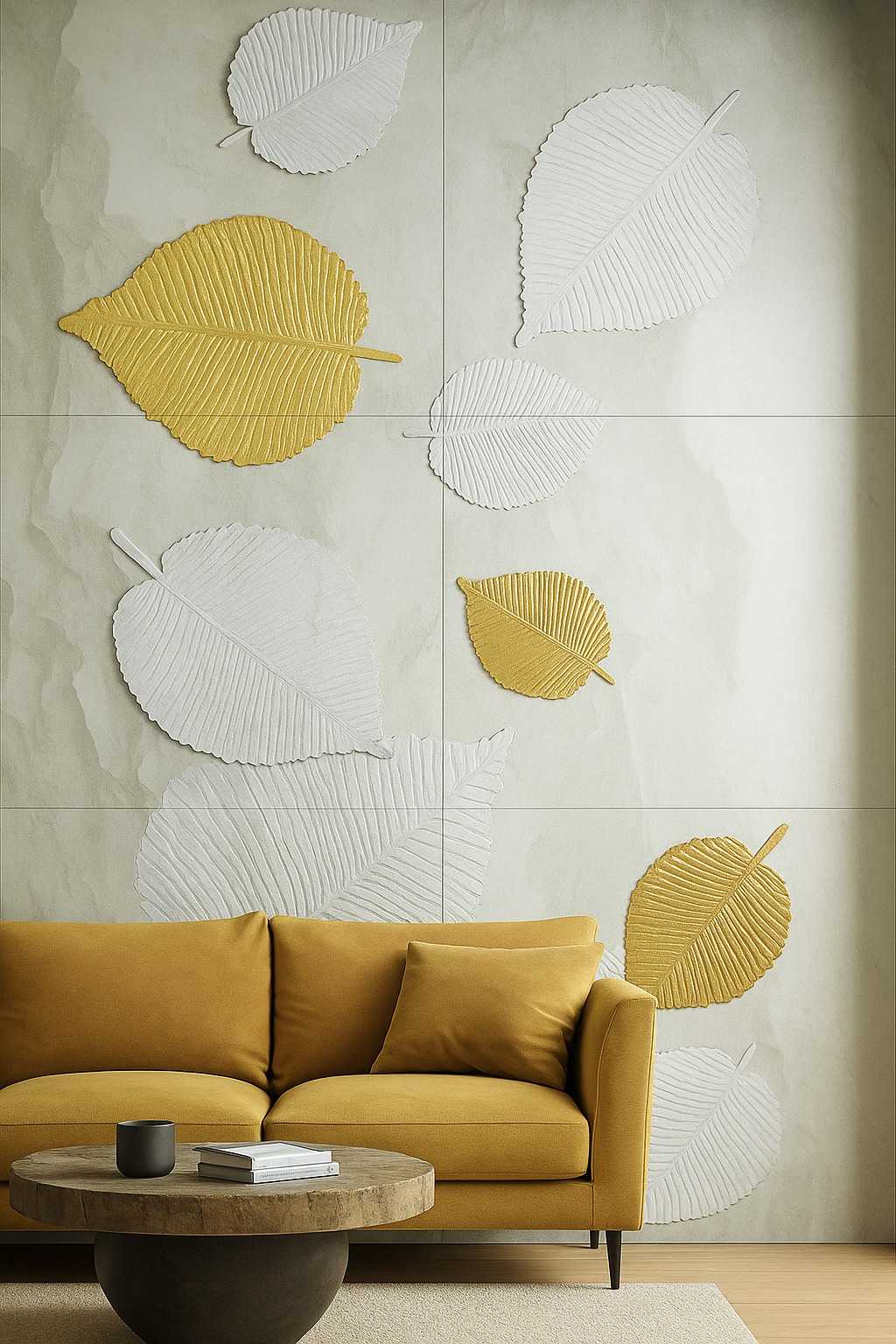 Highlighter Tiles for Living Room