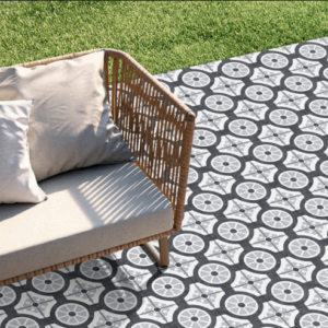 Black and White Moroccan Tiles