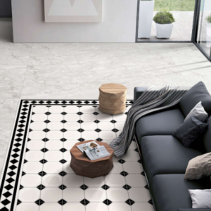 Black and White Moroccan Tiles
