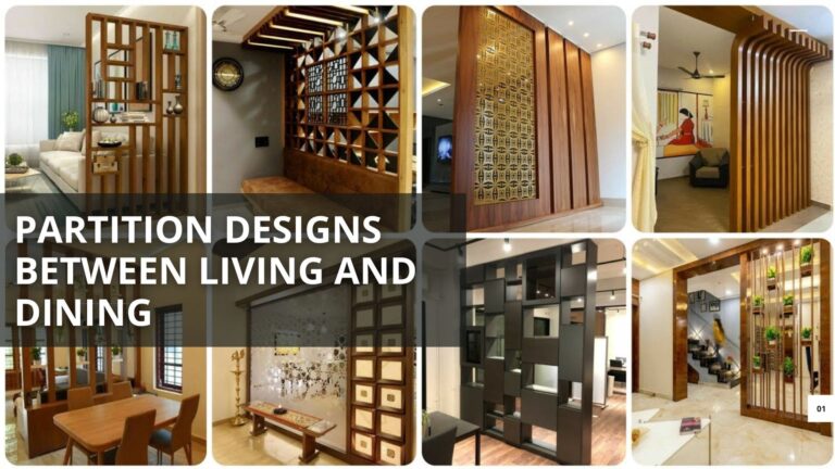 Partition Designs Between Living and Dining Areas 2024