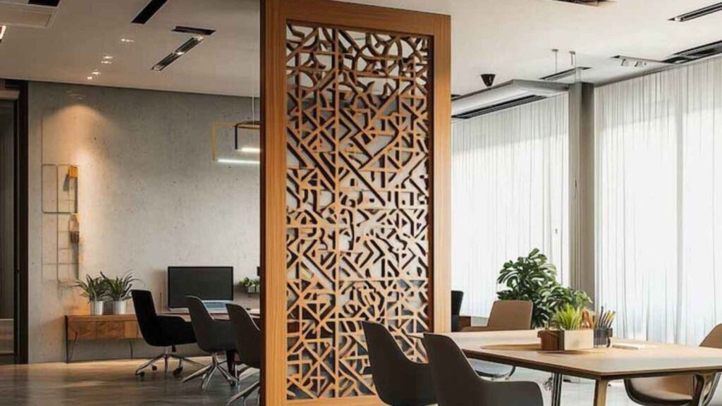 Living Room Unique Partition Designs