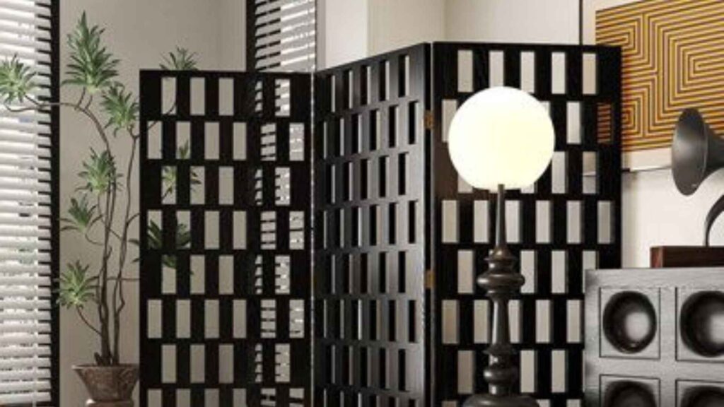 Living Room Unique Partition Designs