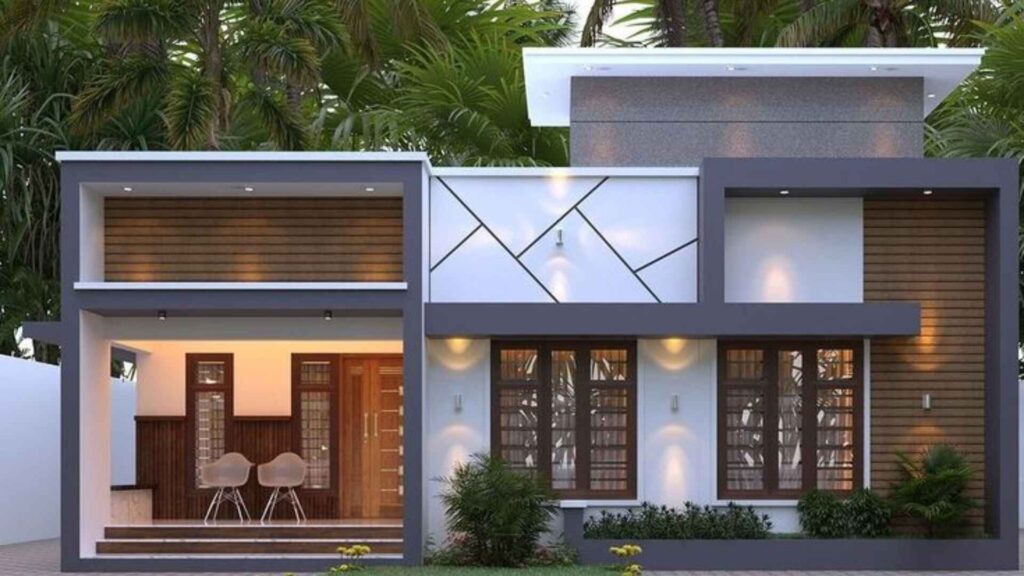 Simple Single Floor House Design