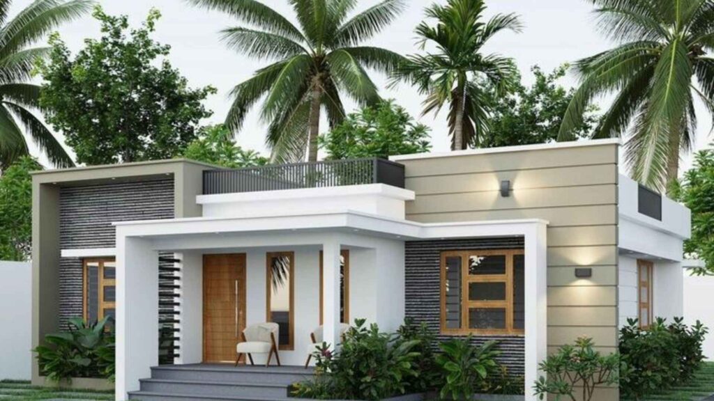 Simple Single Floor House Design
