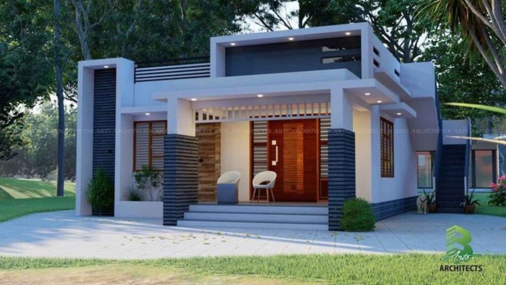Simple Single Floor House Design