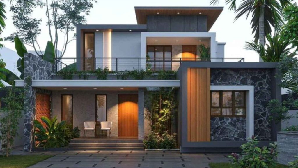 Simple Single Floor House Design