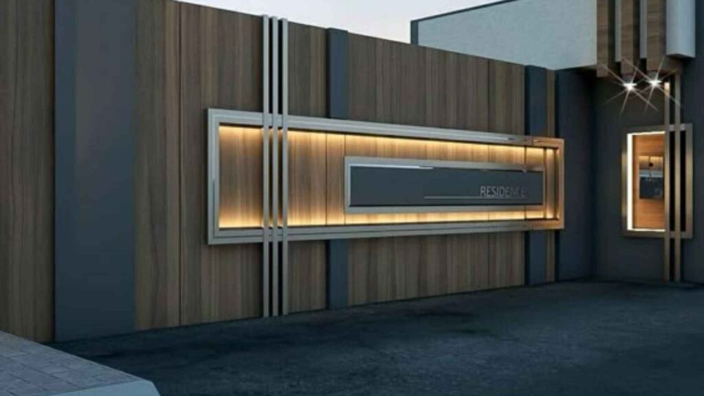 Luxurious Gate Design
