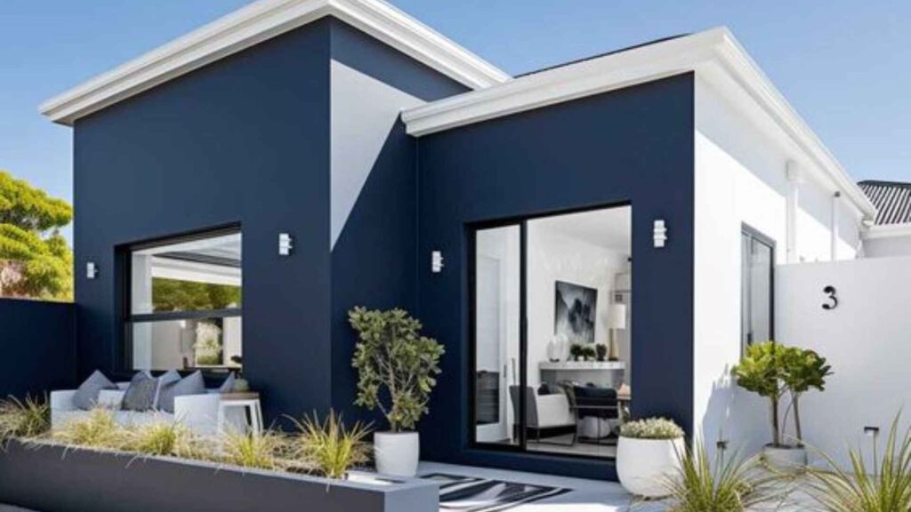 Indian Simple House Colour Combination