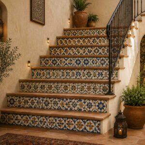 Moroccan Tiles stair