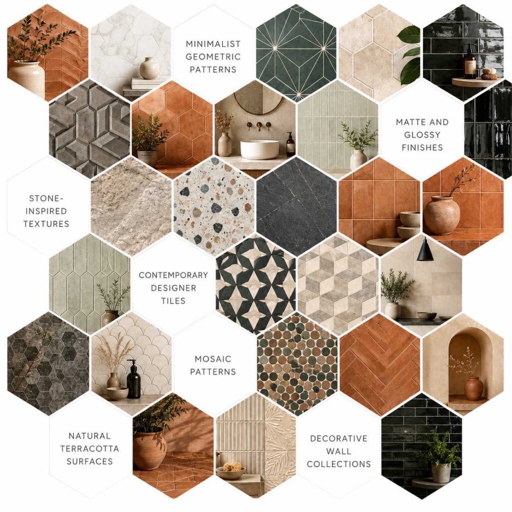 hexagon tiles