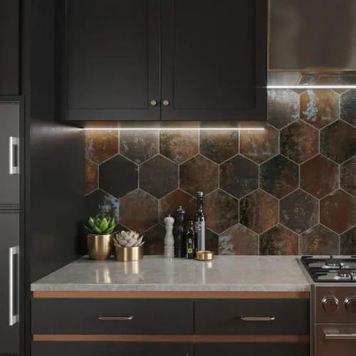 hexagon tiles