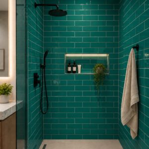 Subway tiles for shower