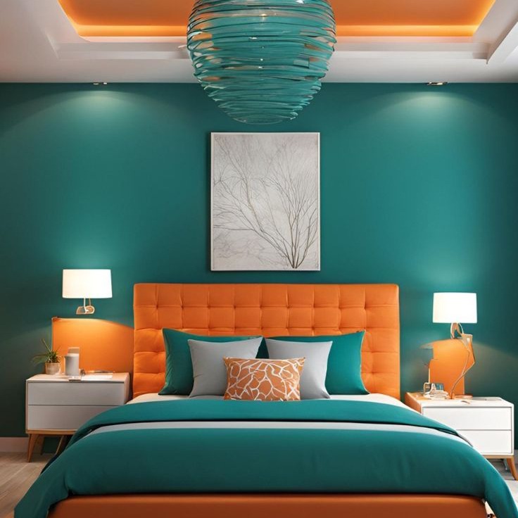 Bedroom Colour Combination Ideas