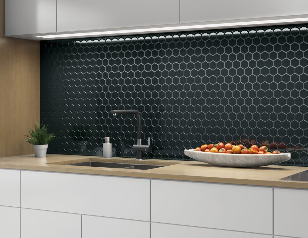 Simple Kitchen Wall Tiles Design