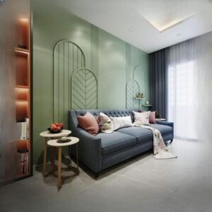 Middle Class Hall Interior Design
