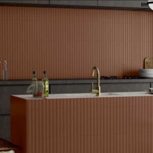 Fluted Tiles Bathroom