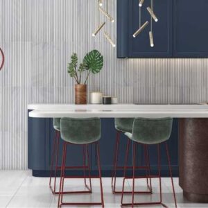 Fluted Tiles Bathroom