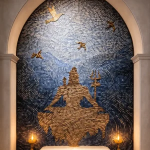 Pooja Room Tile Designs