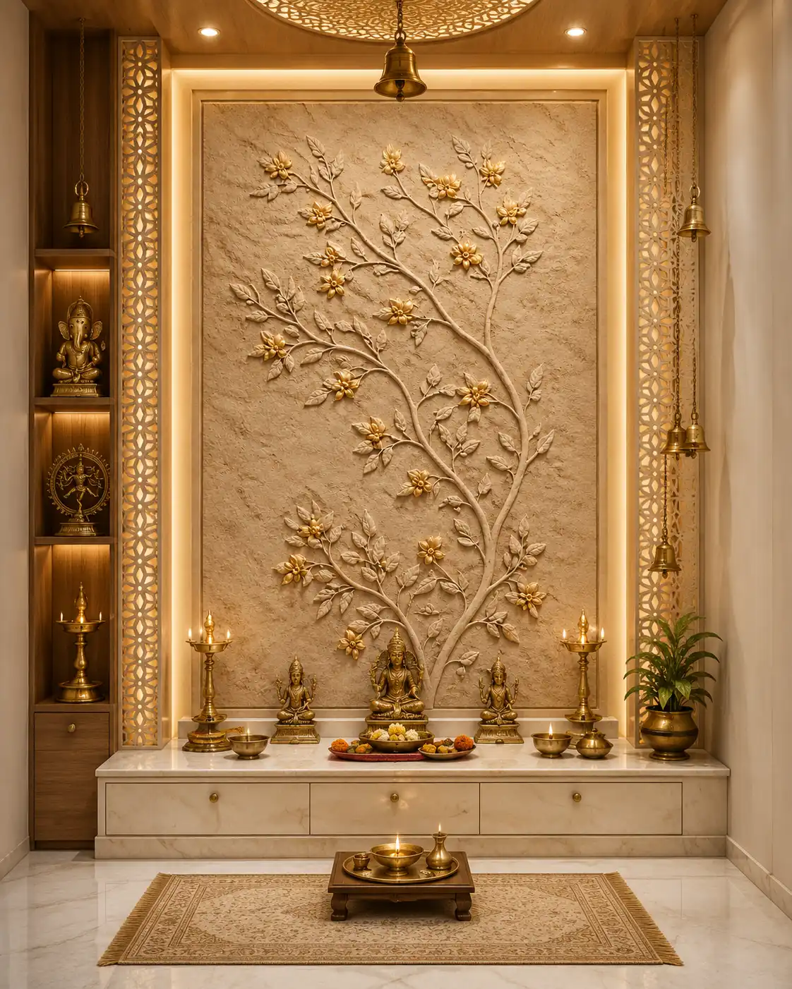Pooja Room Tiles 4
