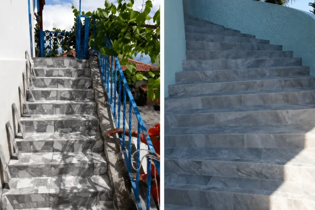 Residential Staircase Granite