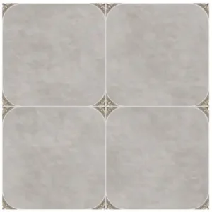 Moroccan Tiles Heritage Grey