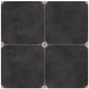 Moroccan Tiles Heritage Nero