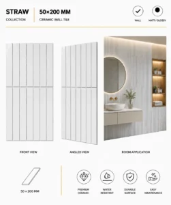 Fluted Tiles