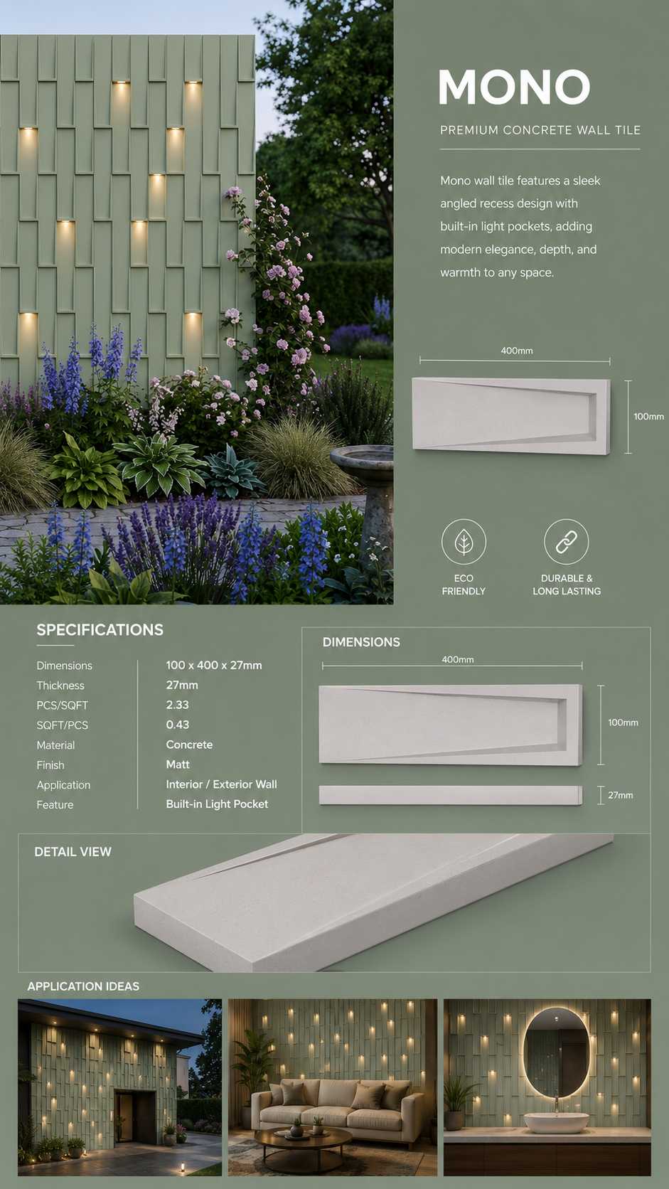 Wall tiles