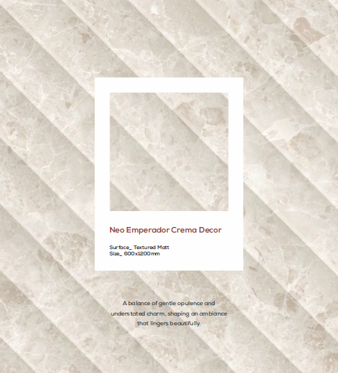 Neo Emperador Crema Decor
