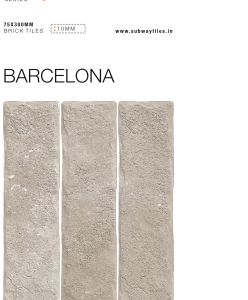 Barcelona Subway Tiles-75X300mm Brick Collection