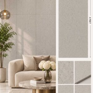 2×4 Feet Floor Tiles – Beton Ozark | Sand Finish