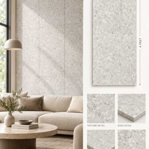 2×4 Feet Floor Tiles – Ceppo Clay | Sand Finish